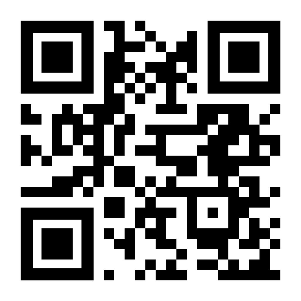 QR code du profil LinkedIn de Sabrina, fondatrice d'Audit Paie RH